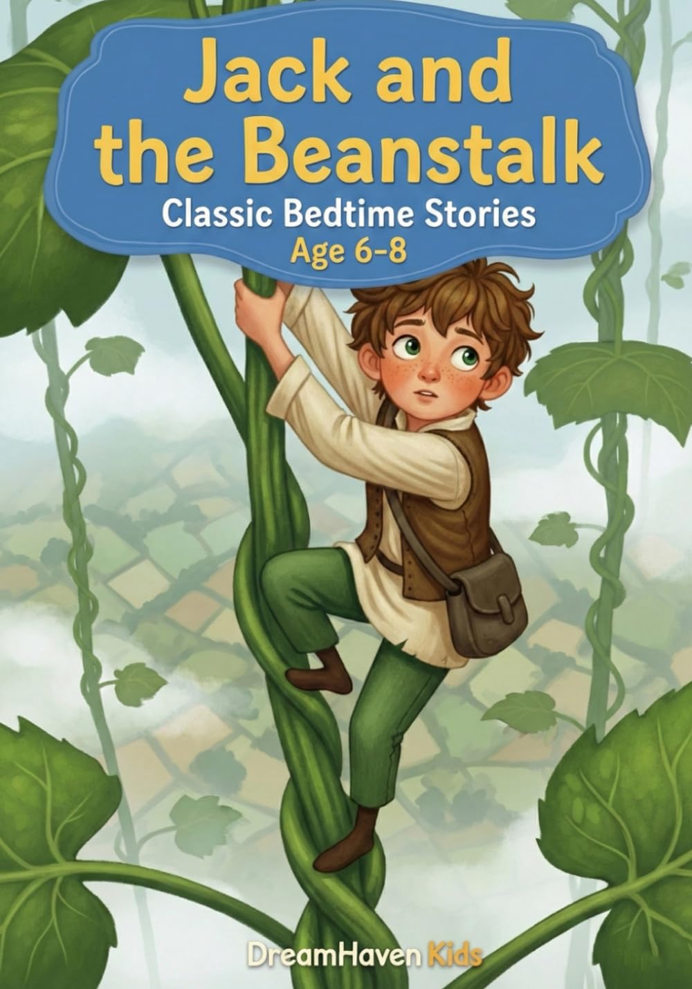 Classic Bedtime Stories - Jack and the Beanstalk: Classic Short Stories About Friendship, Courage, Kindness, Adventure For Kids Ages 6-8