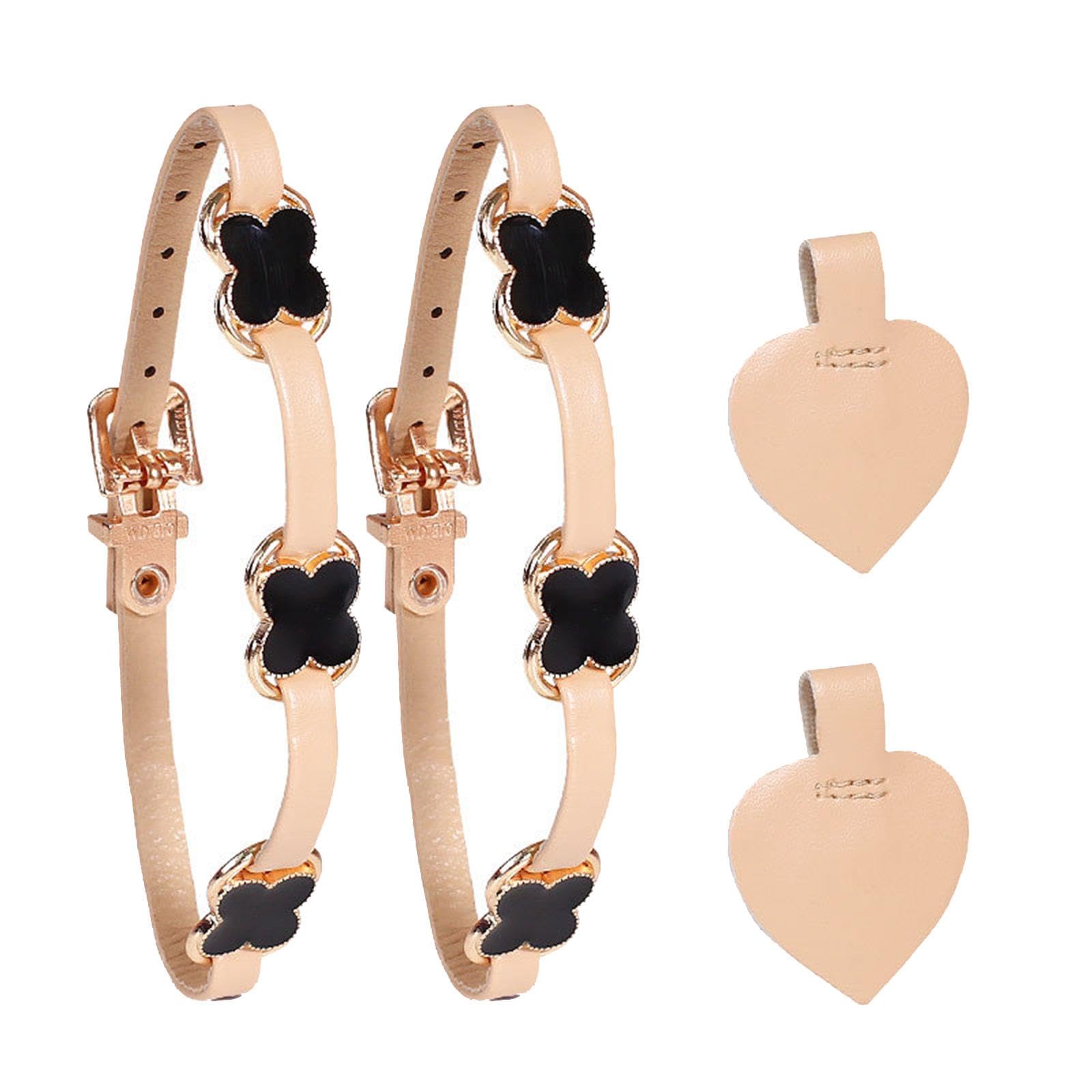 UJEAVETTE® Shoe Straps For Holding Loose High Heels Shoes Decor Detachable Ankle Straps Pu Matte Beige (B0CBMQK3LB) Amazon Price History, Amazon Price Tracker