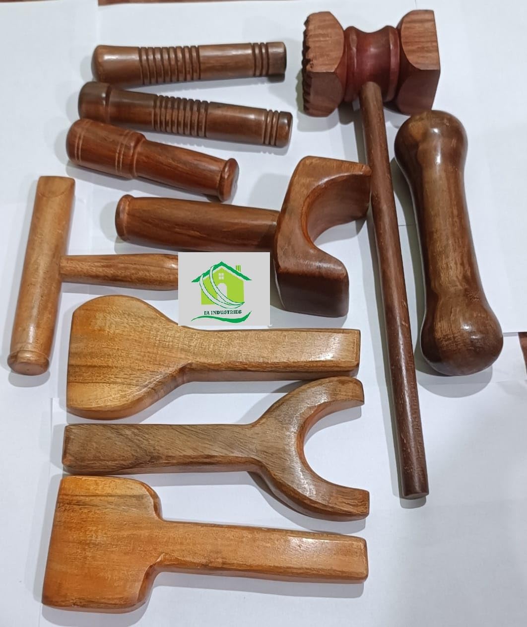 FA INDUSTRIES® Wood Therapy Massage Tools Set Massage Kit Therapy Tools for Body Muscle Pain Relief Wooden Body Face Sculpting Tools Wood Roller Massager, Fascia Massage - Set of 10 (B0D5YWZWZM) Amazon Price History, Amazon Price Tracker