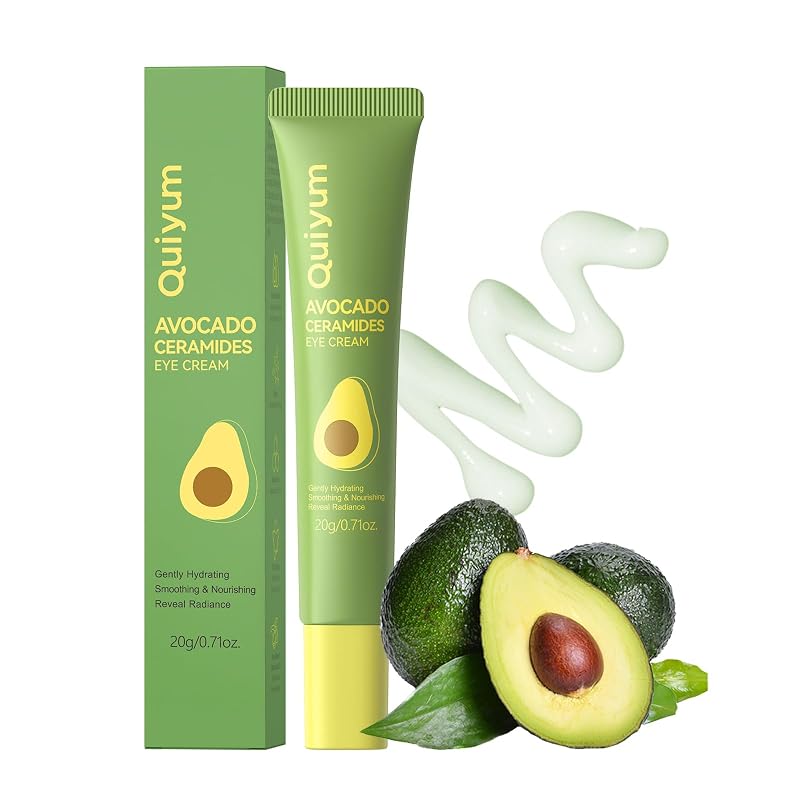Creme para a região dos olhos QUIYUM com abacate e ceramidas, 20 g