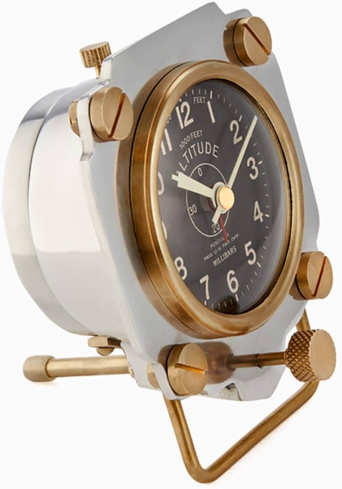 Amazon.com: Pendulux, Altimeter Alarm Clock, Aviator Deck Clock