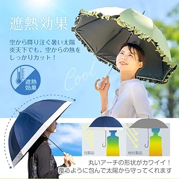 Amazon | [雑貨の国のアリス] 日傘 uvカット 紫外線カット