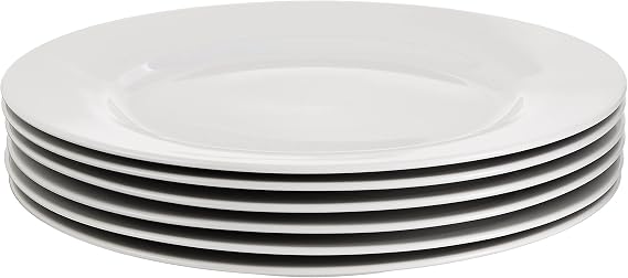 Amazon Basics Dinner Plates, 6 Units, 26.6 cm