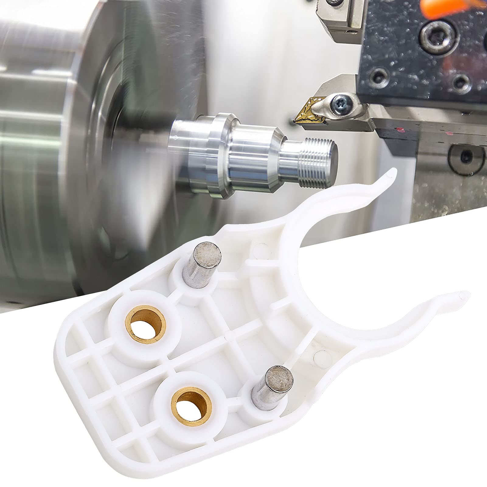Automatischer Fräserhalter, Fräserhalterwerkzeug, Klemmhalter CNC-Werkzeug Auto Cutter Holder Clamp Fräsmaschine Werkzeugzubehör für Fräsmaschine(ISO25)(ISO20)