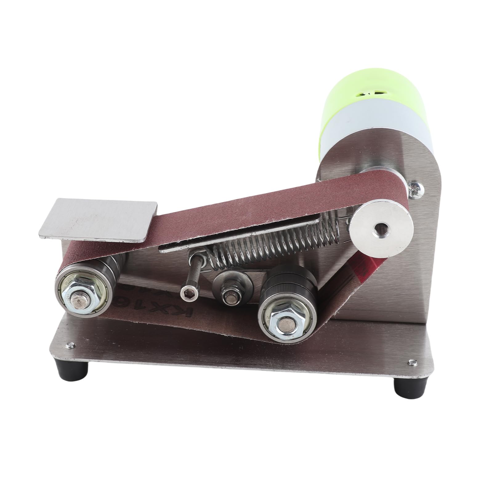Afilador de Cuchillos de Angulo Fijo de 15 Grados, Pulidora Ajustable de 7 Etapas, Pulidora de 100 W con 10 Bandas de Lijado