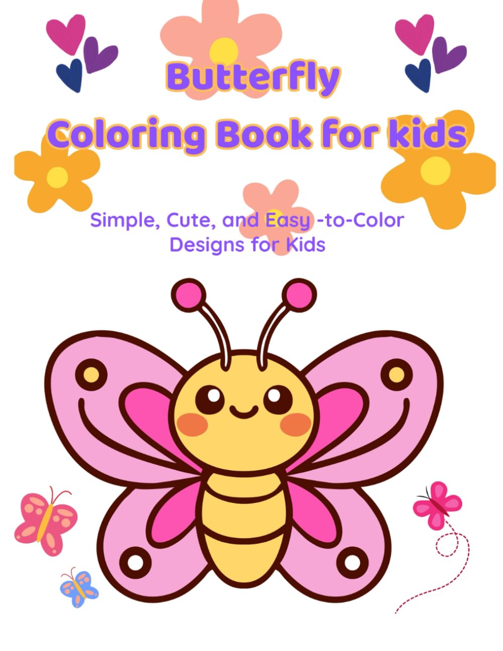 Butterfly Coloring Book for kids (Tiny Artists Studio)