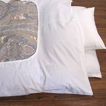 Amazon｜掛け布団カバー シングル 白 綿100% 150×200 布団カバー