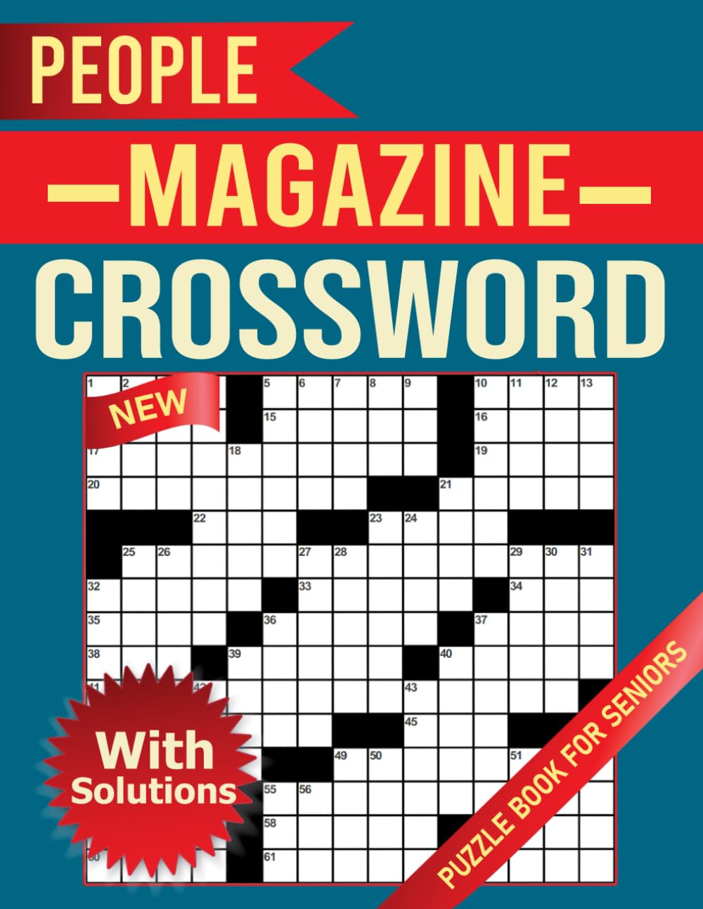 People Magazine Crossword Puzzle Book For Seniors: Keeping Minds Sharp with Fun Puzzles