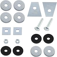 Vista 6 de Kit de montaje de soporte de núcleo de radiador para Chevy GMC Truck #60-16025 1960-1968