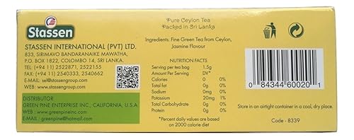 Miniatura 9 de Stassen Pure té verde de jazmín 100bolsas de té