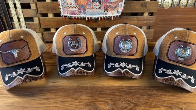 TOPACC Western Trucker Hat for Men Women Vintage Cowboy Country Hats Cute Baseba TOPACC Wesrern Cowboy Trucker Hat for Women Horse Vintage  main image 3