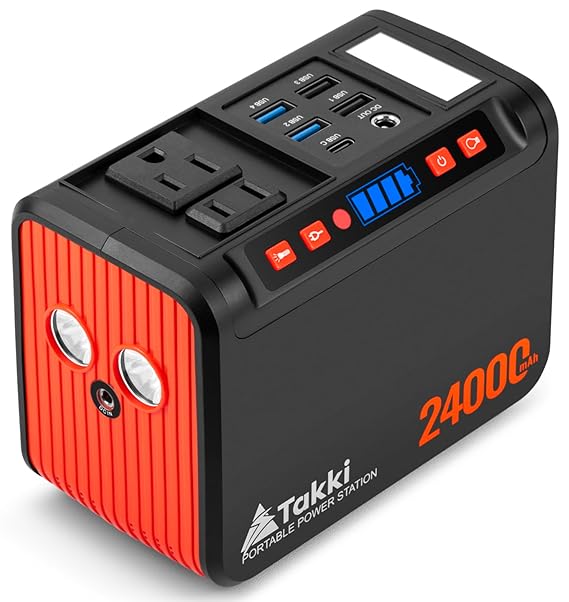 Takki 88.8Wh Portable Power Station Lithium Battery Small Generator