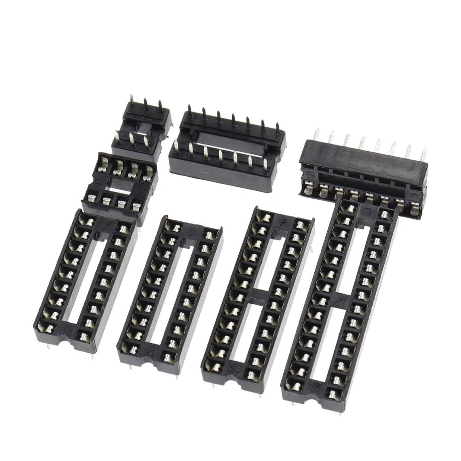 Connecteur Dip Socket DIP20 à broches plates pour prototypage propre - 6