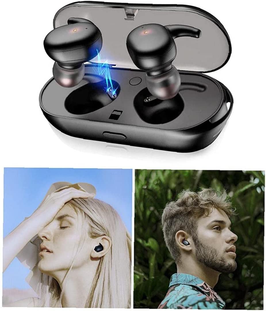 Bluetooth 5.3 Headphones Mini Wireless Headphones In Ear with ENC Noise Cancelling Mic, 42H Bluetooth Earbuds with HiFi Stereo Bluetooth Earphones IP7 Waterproof
