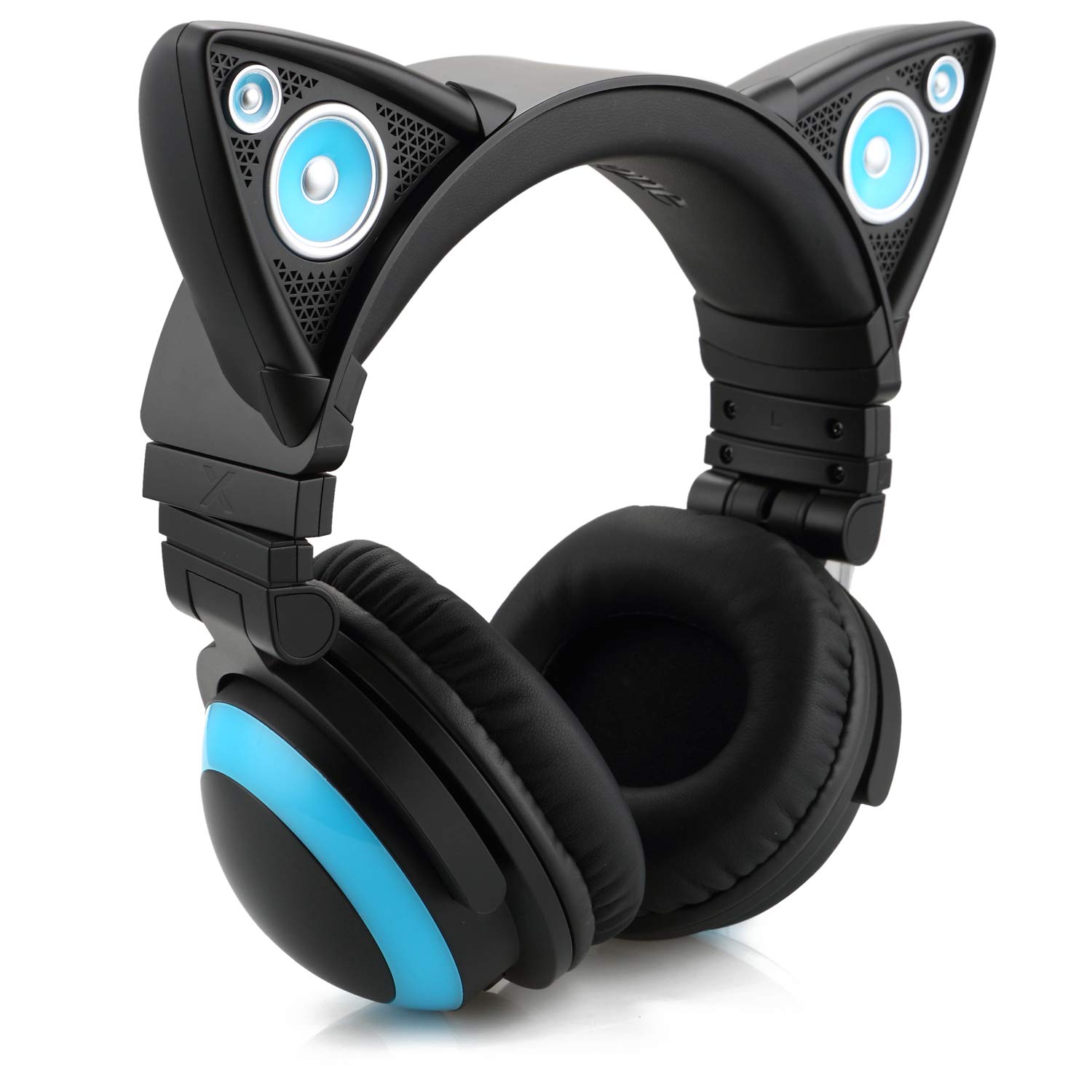 Brookstone Cat Ear Headphones Blue コスプレ Brookstone Cat Ear Headphones-blue: Buy Online at Best Price in