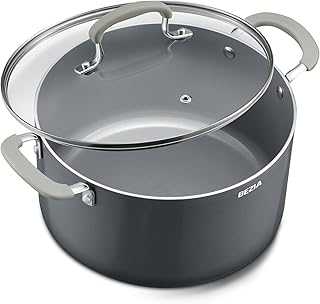 27 Ground Turkey Meal Prep Recipes for Quick Dinners 90 12 Quart Pot with Lid, BEZIA Ceramic Nonstick Stock Pot with Lid, Induct...