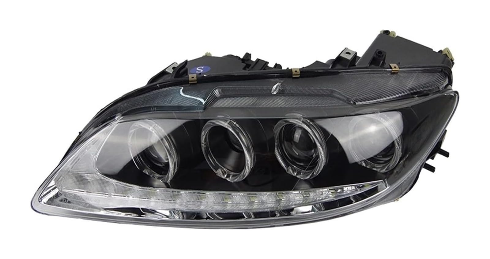 Ciloc Para Mazda 6 Para Mazda6 Para Atenza 2003-2015 Faros Delanteros Coche DRL Proyector Doble Luz Intermitente Retrovisor Lateral