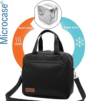 Microcase Termal Günlük Kamp Piknik İçin Yemek İçecek Taşıma Çantası 10 LT AL5430