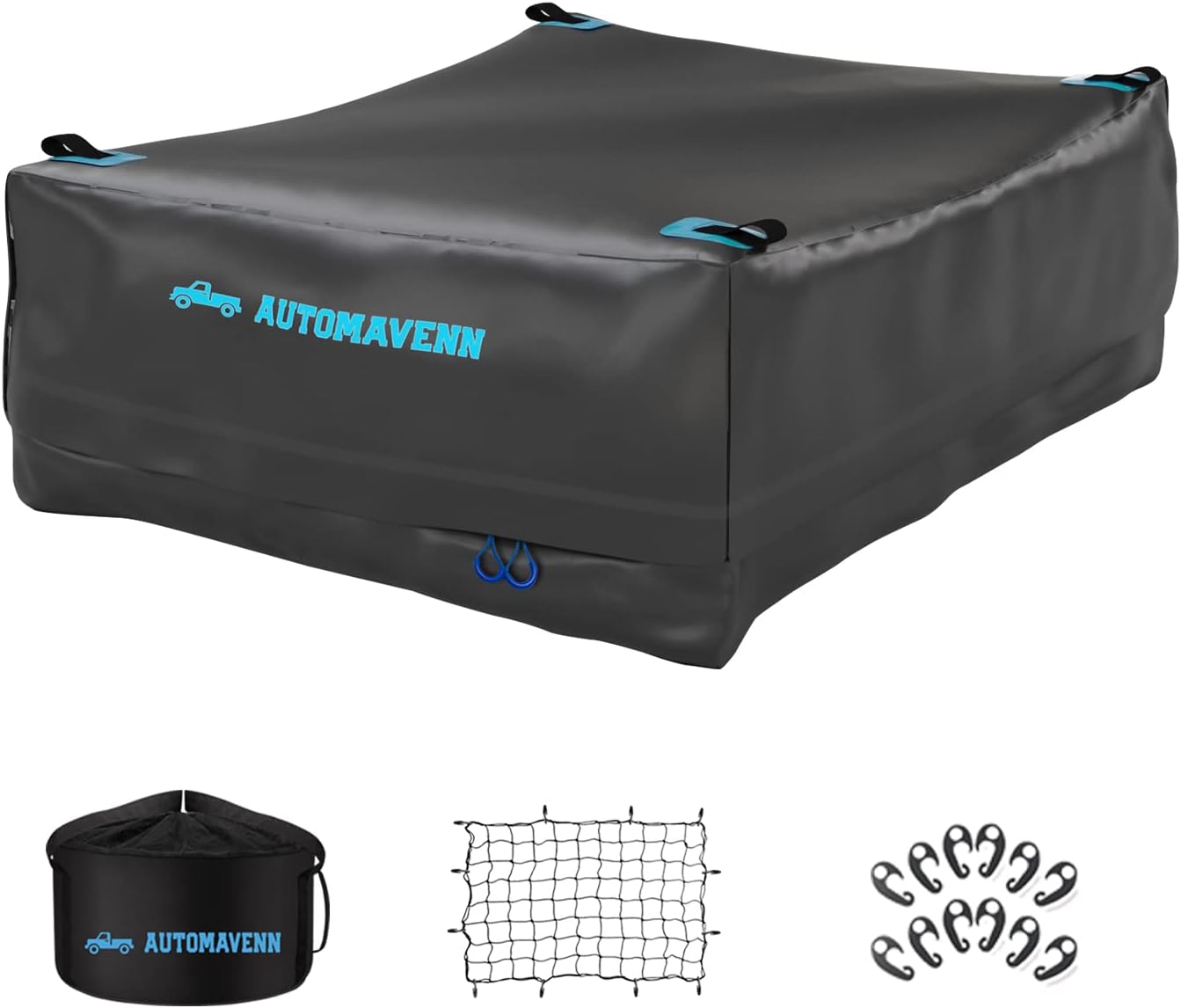 Automavenn Truck Bed Storage with Cargo Net, Truck Bed