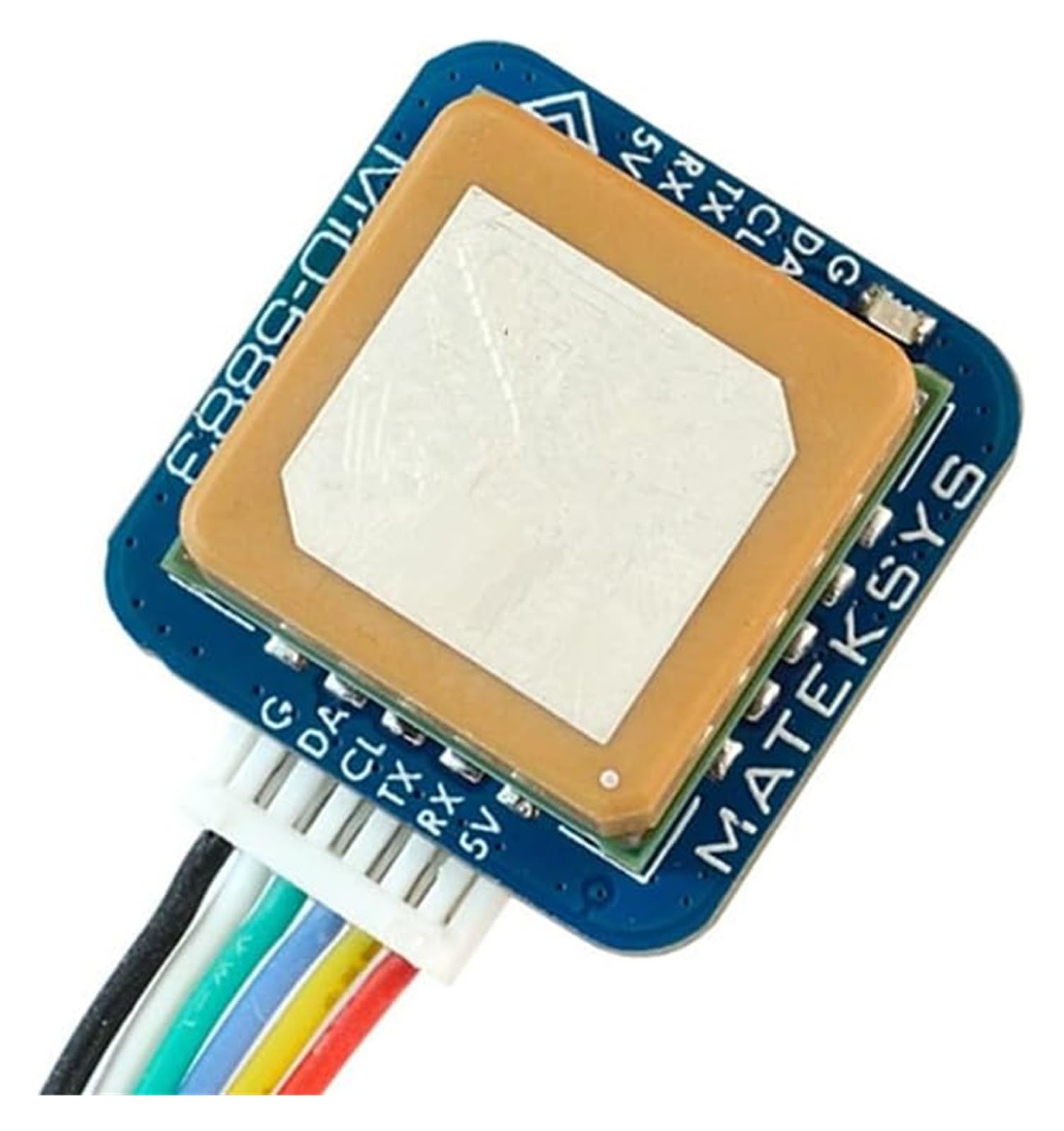 Modulo GNSS MATEK M10Q-5883 con bussola QMC5883L, 20X20mm | For aereo RC, for FPV Freestyle, for droni a lungo raggio, for parti fai-da-te