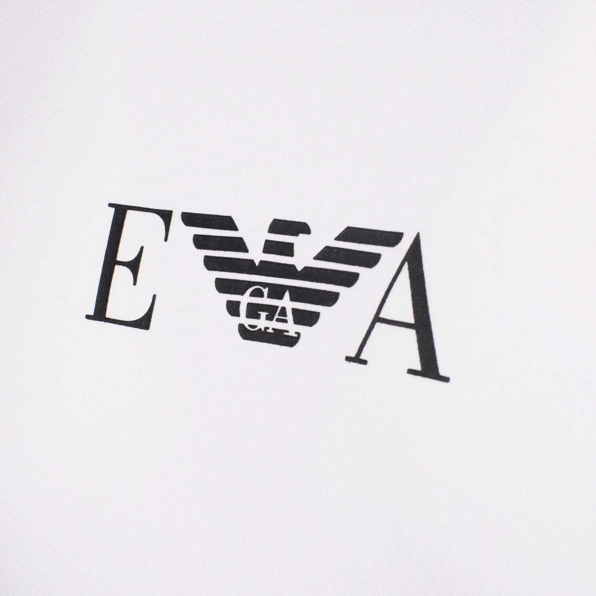 Emporio Armani T-shirt męski z krótkim rękawem Crew-Neck Cotton Stretch 111267-CC715 4 sztuki w opakowaniu