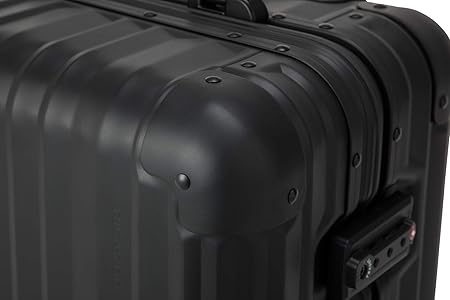 新品未使用 リカルド アルミニウム スーツケース マットブラック20