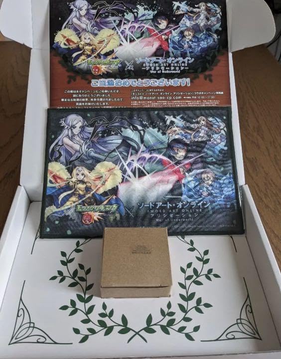 モンストソードアートコラボオリジナル木製スピーカー モンストソードアートコラボオリジナル木製スピーカー