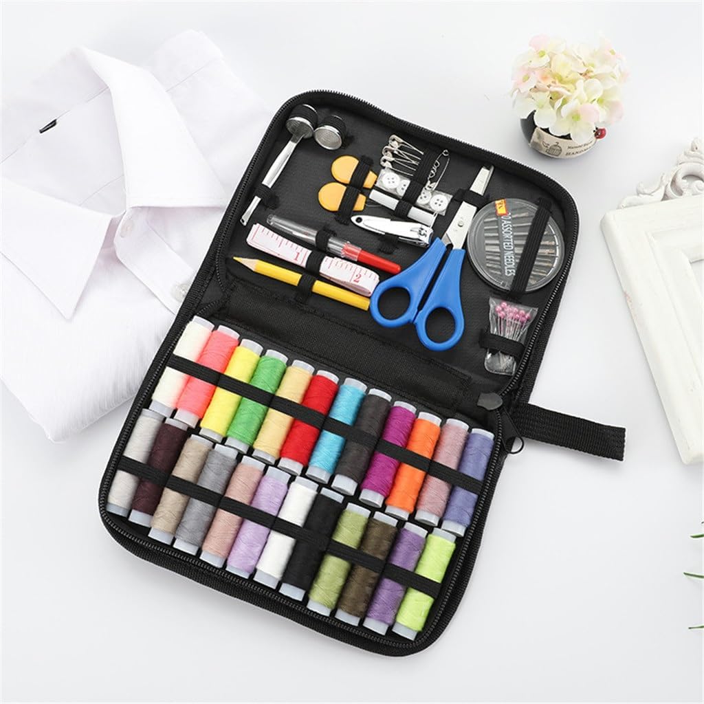 JSEIAJB Sewing Thread Box Sewing Kit Home Needlework Combination Set Sewing Needlework Storage Box