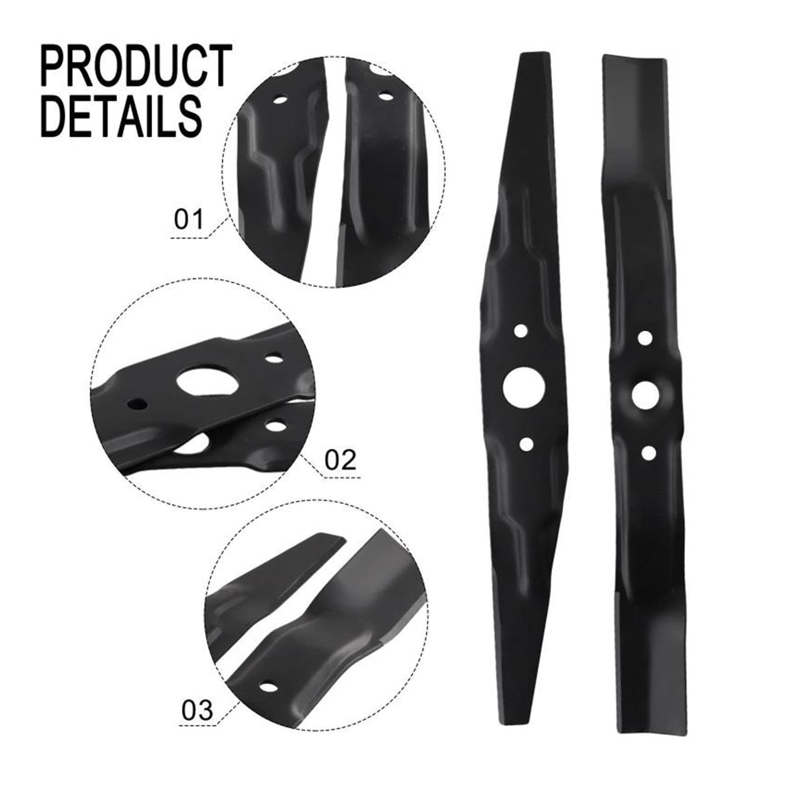 Juegos De Cuchillas HRR De Repuesto, Número De Pieza 72531-VE2-020 Y 72511-VE1-020, Compatibles Con Cortadoras De Césped LM2100, LM2101, LM2102-SP, LM2100-SP, LM2142-SP