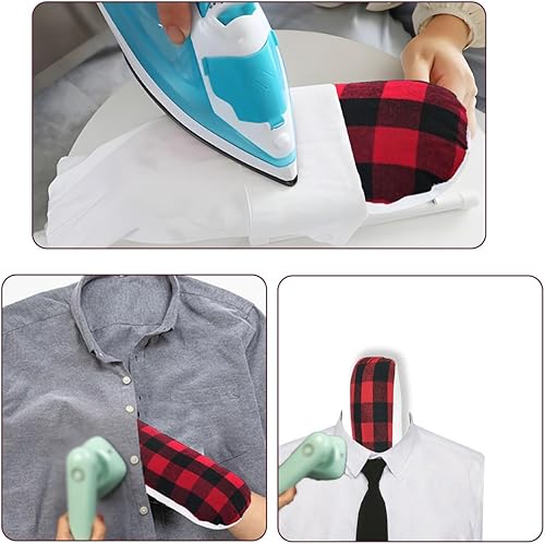 Miniatura 10 de Sastres Jamón Presionando Jamones Serrín Sólido para Planchar Costura