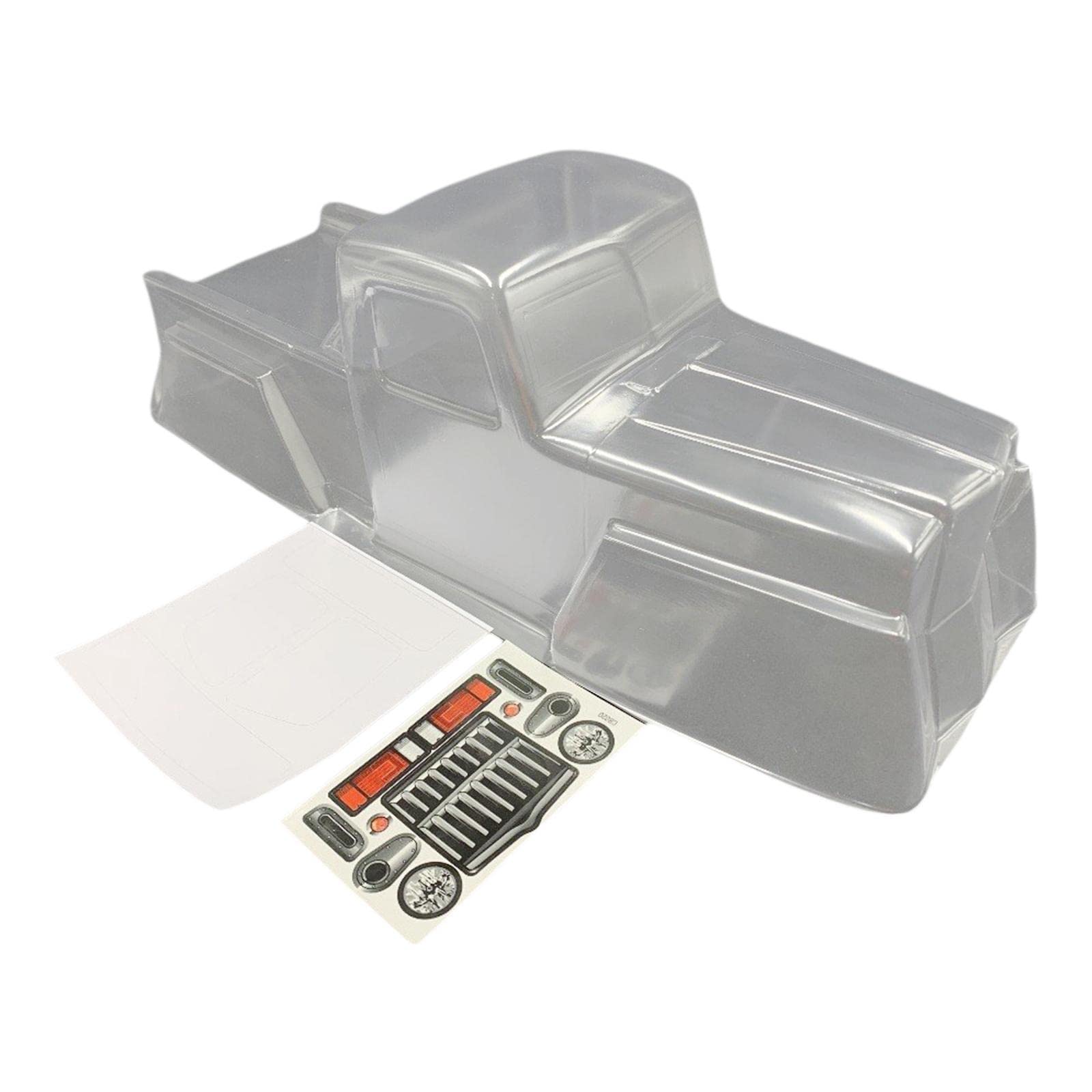 Amazon | Tachiuwa RCカー透明1:10 RCトラックボディシェル用の313mm