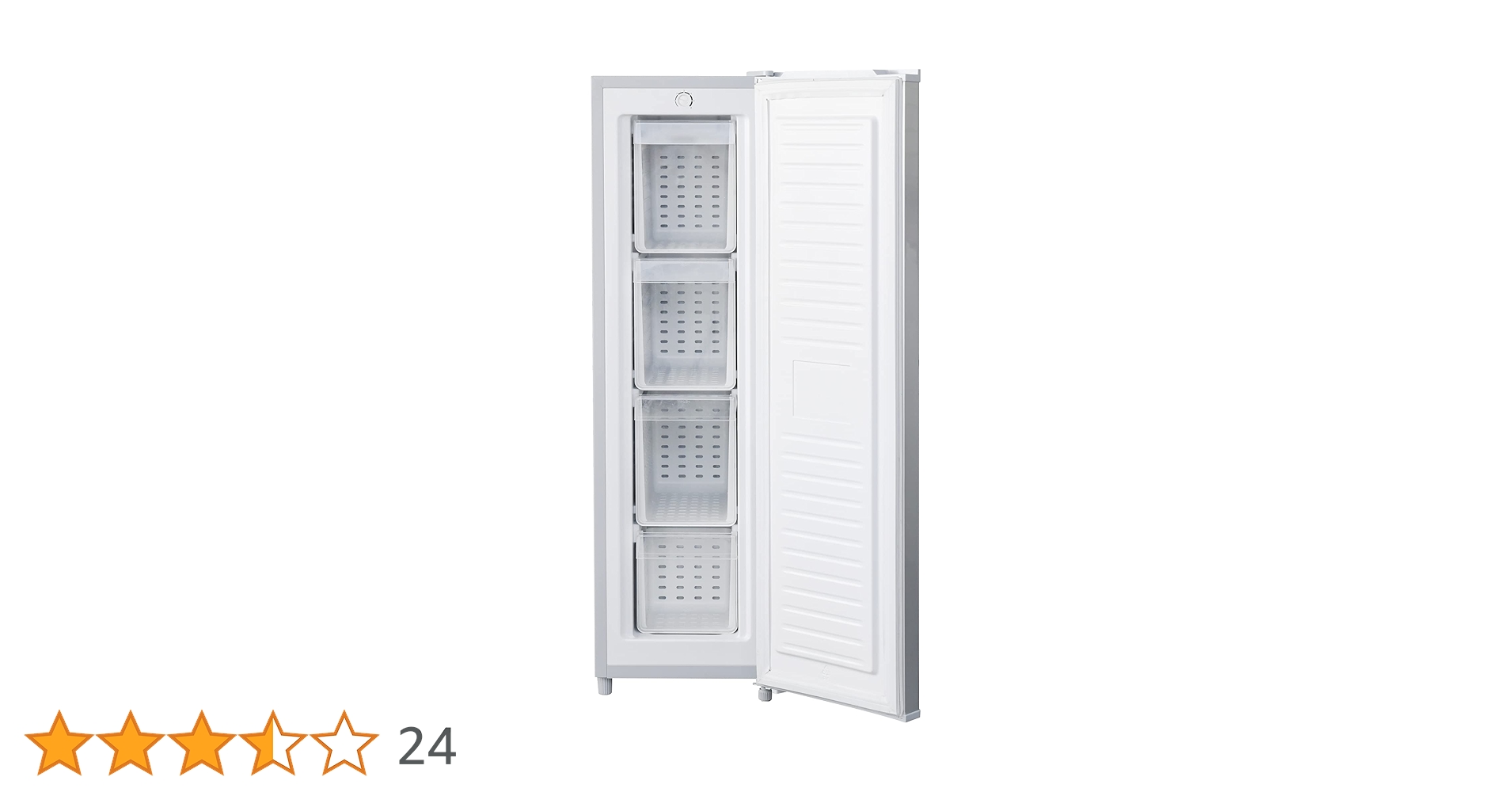 Amazon.co.jp: [山善] 冷凍庫 70L 右開き YF-SU70(S) シルバー