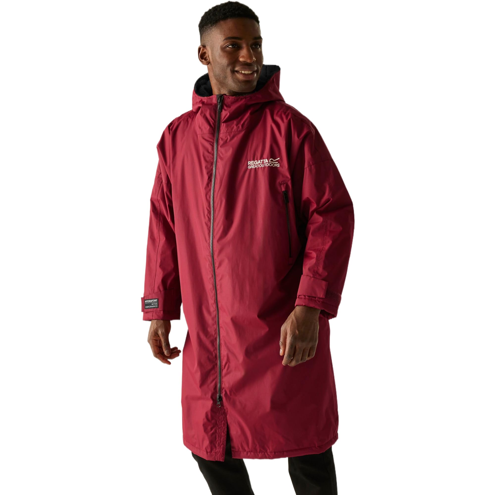 Regatta Men's Dark Maroon Waterproof Changing Robe