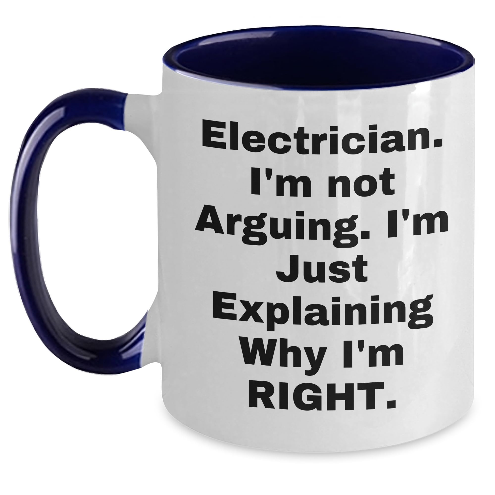 Funny Electrician Gifts, Electrician Coffee Lover, Christmas Unique Gifts for Men, Gifts from Men to Electrician