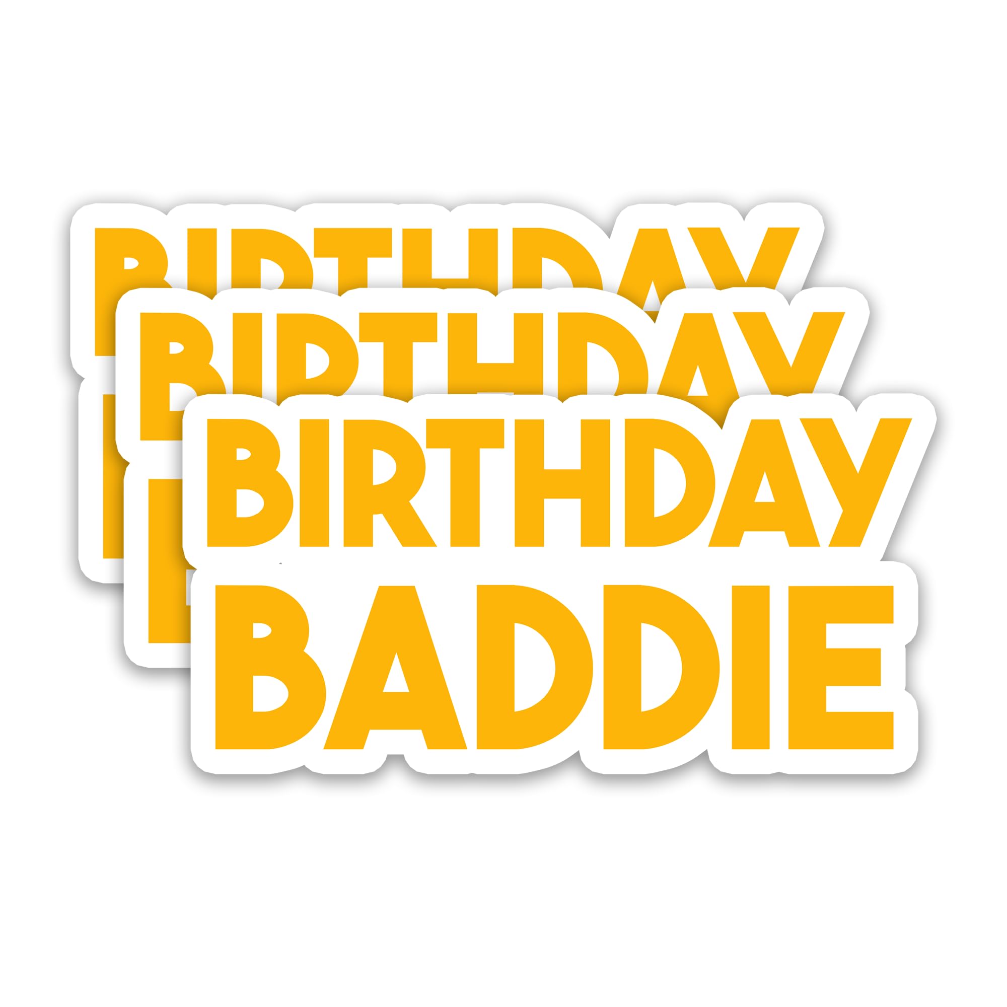 Photo 1 of (3Pcs) A Birthday in This Economy Sticker Funny Birthday Humor Vinyl Decal, Relatable Adulting Sarcastic Quote Stickers, Waterproof Decals for Laptop Water Bottle Scrapbook, 3" x 2.8"
