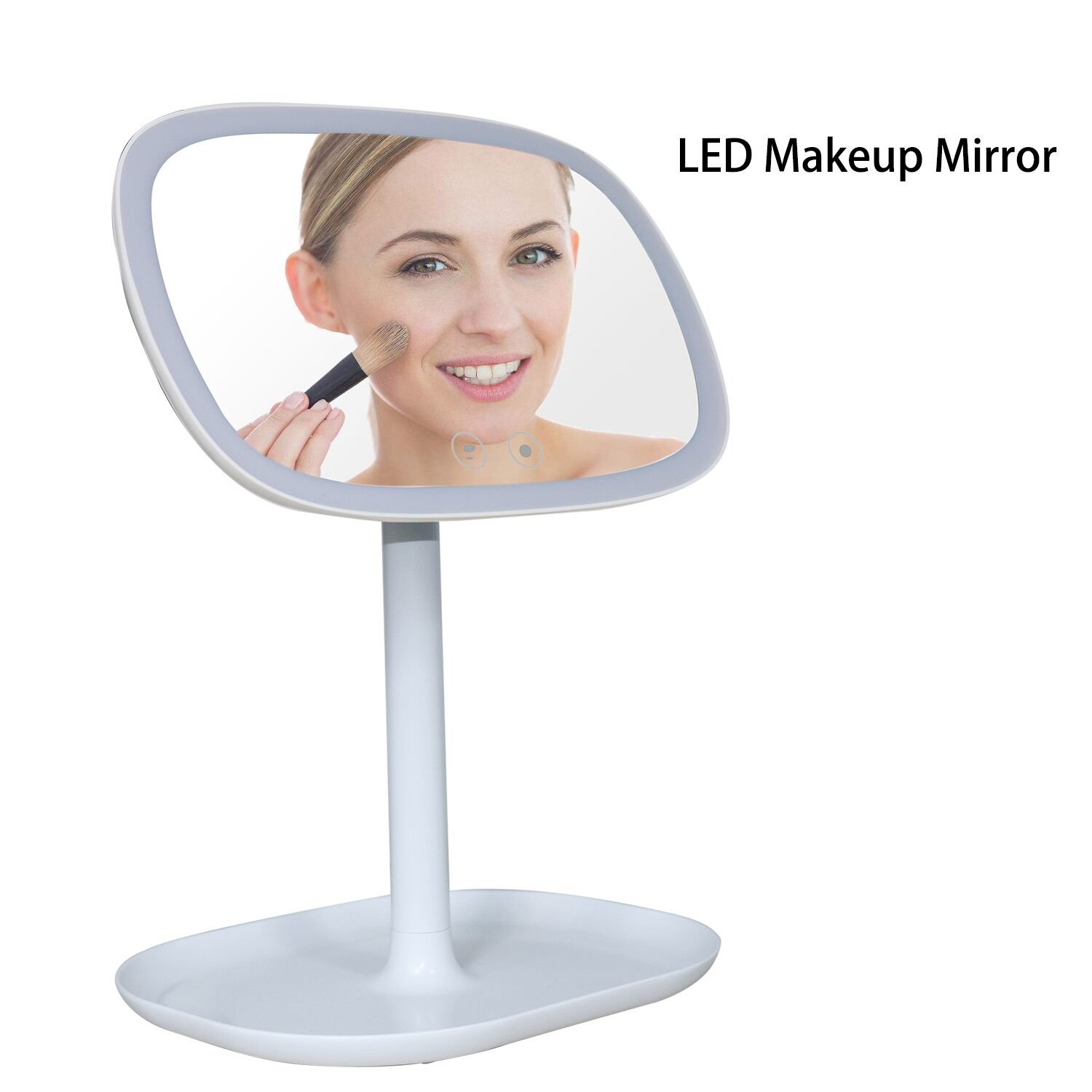 Buy Anjoan White Led Light Makeup Mirror Desk Lamp 360° Free Rotation