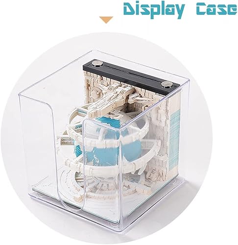 Miniatura 9 de Tastefully Bloc de notas 3D, 196 hojas de arte para tallar, bricolaje, calcomanías creativas, papeles, tarjetas, manualidades, astronautas,