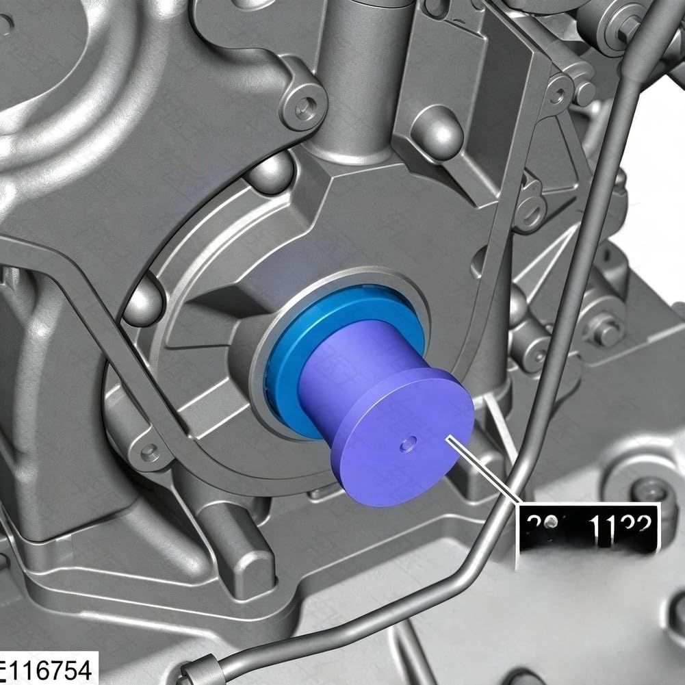 per attrezzo Paraolio Motore per Land Rover 2.7 3.0 per tdv6 | Compatibile 2.7/3.0 per tdv6, installazione precisa, previene perdite olio, acciaio , uso professionale