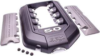 Ford Racing M-9680-M50 Engine Cover Kit for Coyote 5.0 Mustang GT 2011-2014 - Intake & Coil Covers Black/Gray