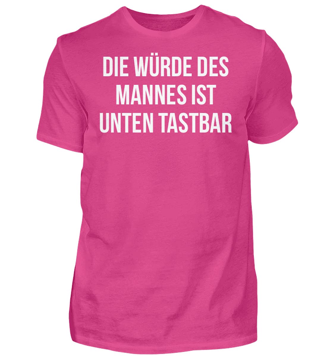 T-Shirt Haut de Gamme pour Homme Rose Small Coupe Réglable en Bas Vêtement Mode - 3