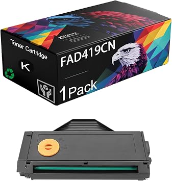 Wondrx FAD419CN Toner Cartridge Compatible for Panasonic FAD419CN , Reliable Performance Compatible for Panasonic KX-MB1666CNW MB1665CNB MB1679CNB MB1663CNW MB1678CNW MB1667CNB Printer Black 1Pack