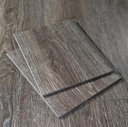 12” Cut Sample Luxury Vinyl Plank Flooring | DIY Click Installation, 40 Mil Wear Layer, Waterproof and Scratch Resistant LVP | Ashford Signature