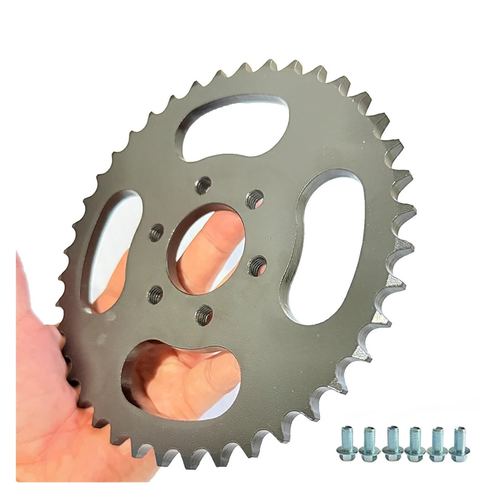Cadena 428-104L 14/15/16/17T Kit De Piñón Trasero Delantero 40 Dientes Compatible Con 125 150 200 250cc ATV Quad Buggy Go Kart motor motocicleta piñón Kit de Cadena(17T Set)