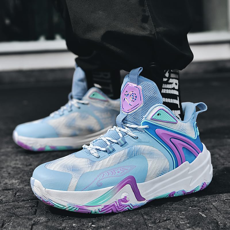 Scarpe da basket da donna, scarpe da pallavolo, scarpe da palestra da donna, traspiranti, antiscivolo, scarpe sportive per interni ed esterni