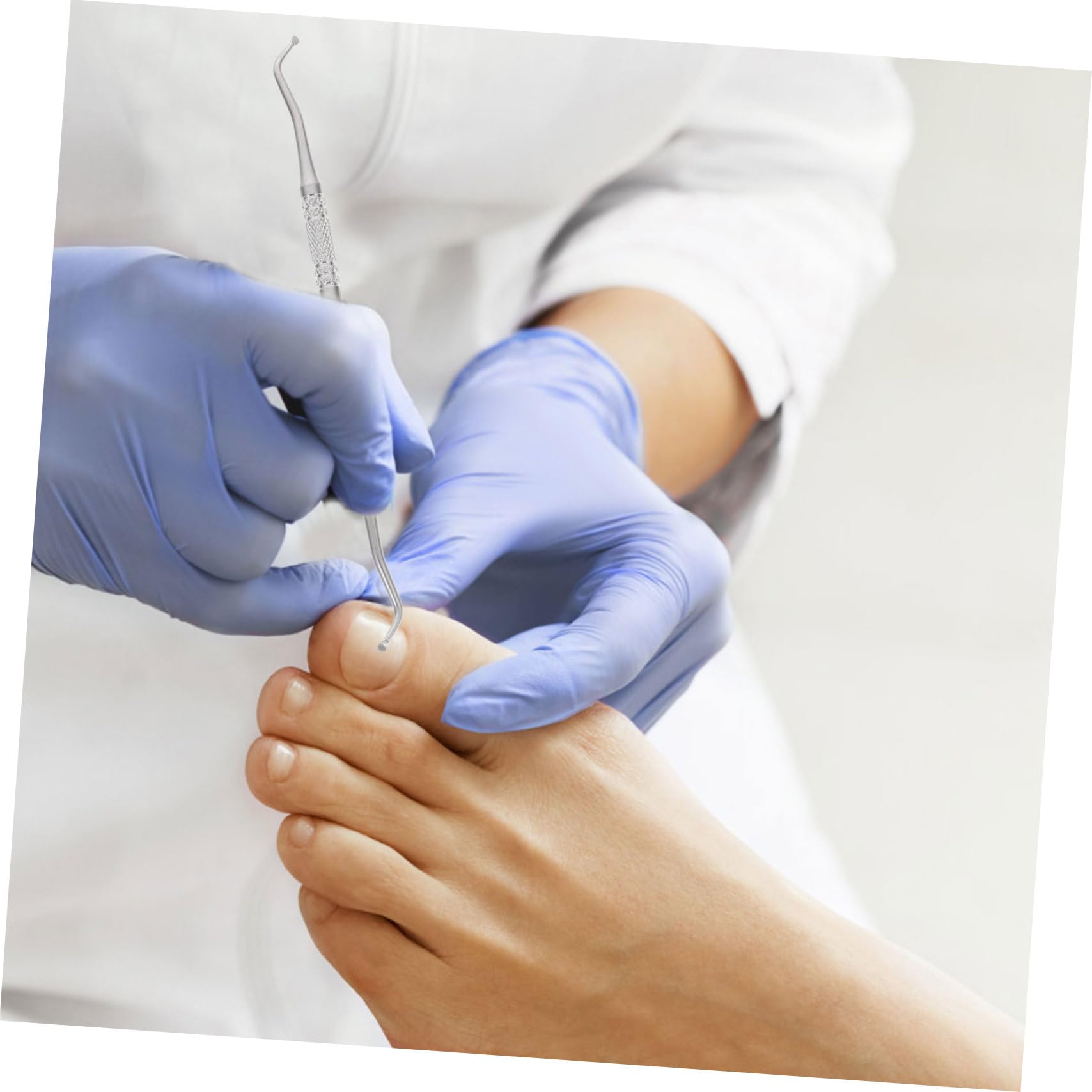 Healeved 2juegos Alicates Para Cutículas Inoxidable Profesionales Para Pedicura y Manicura Diseño Ergonómico Salones y