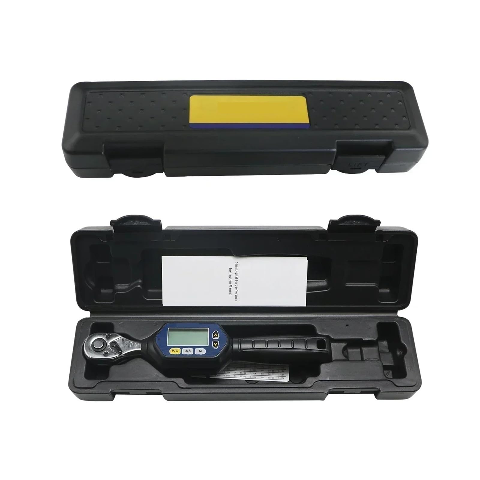 1/4'' 3/8'' 1/2'' Przetwornik klucza dynamometrycznego, dwukierunkowa głowica grzechotkowa Regulowany klucz dynamometryczny Przełączanie wielu jednostek(10)