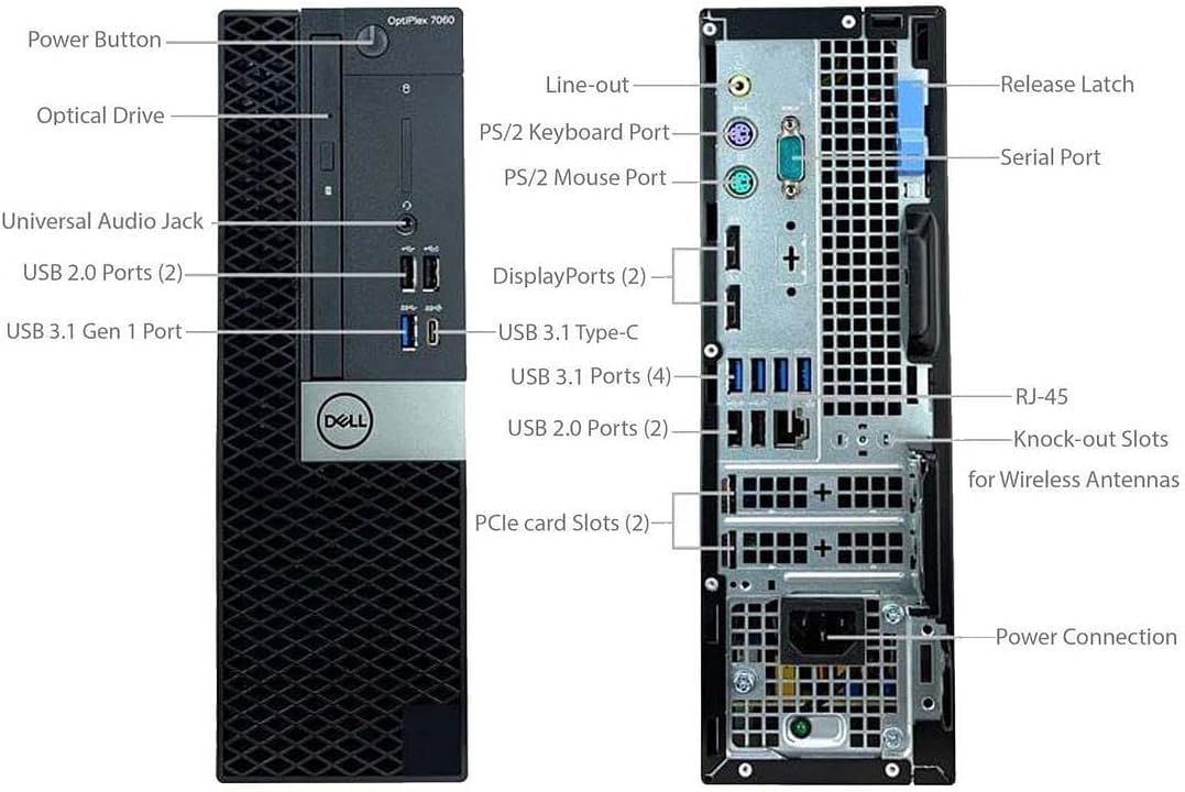 Amazon.com: Dell OptiPlex 7060 SFF PC | Intel Core i5-8500 | 8GB