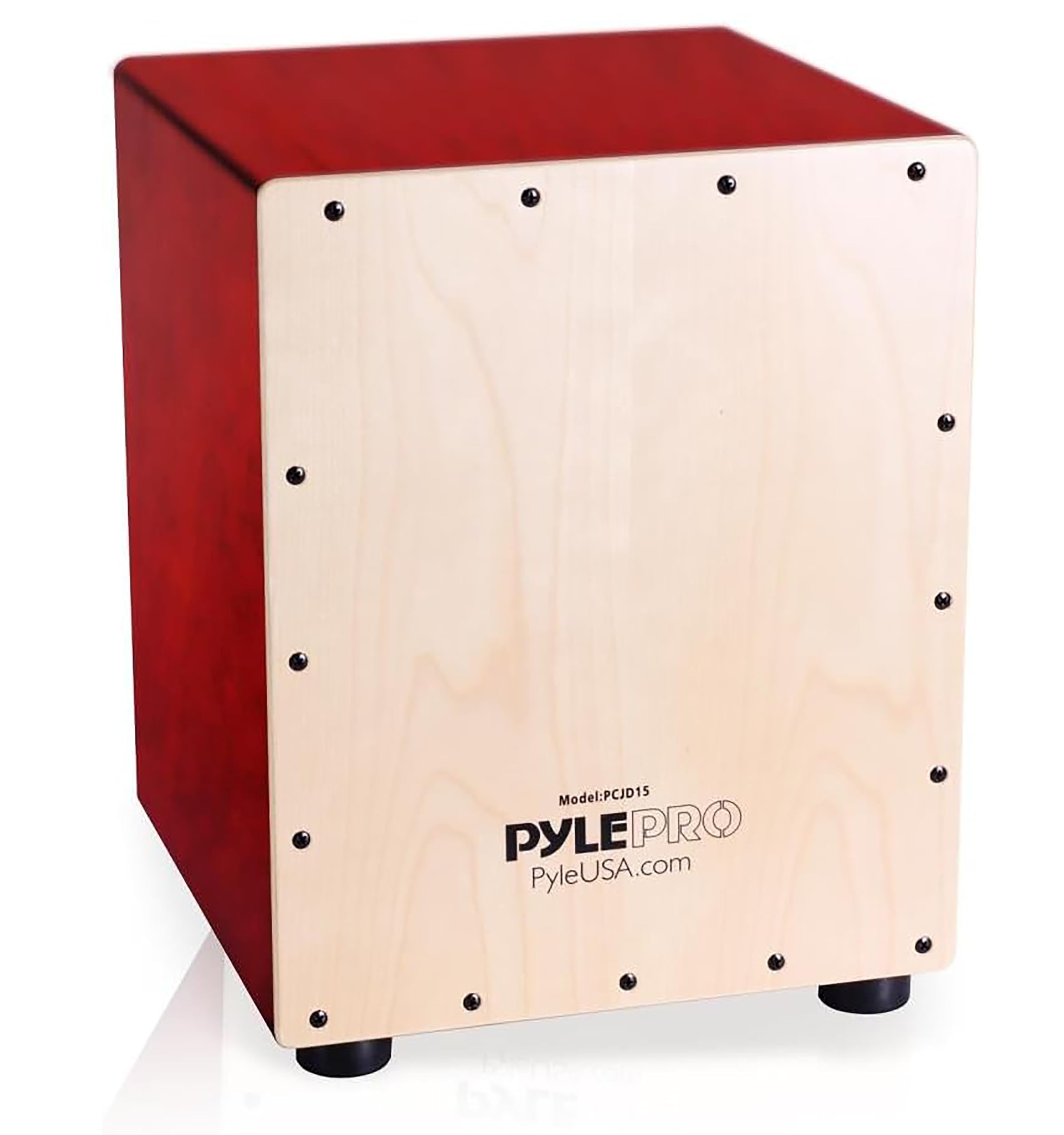 Amazon.com: Pyle Snare Style Birch Wood Compact Acoustic Jam Cajon