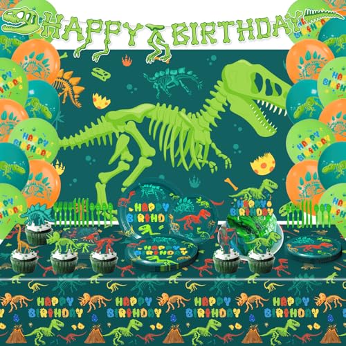 Dinosaur Birthday Decorations，Trex Party Decorations，Dinosaur Bir...