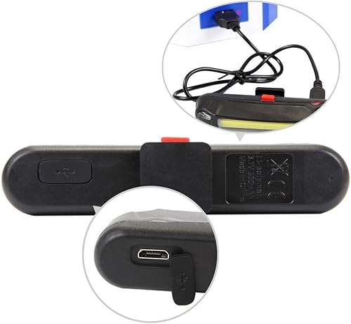 Miniatura 8 de Superdream Luz trasera impermeable de la bici USB recargable, luz trasera de bicicleta LED para la linterna de seguridad de ciclismo